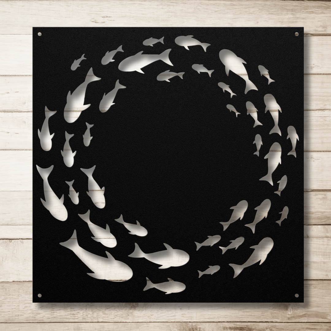 Fish Metal Wall Art