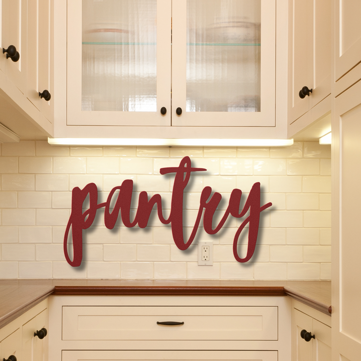 Pantry Metal Wall Art