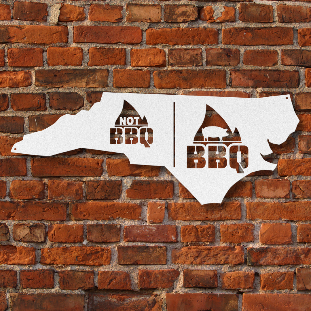 Eastern Carolina BBQ Metal Wall Art
