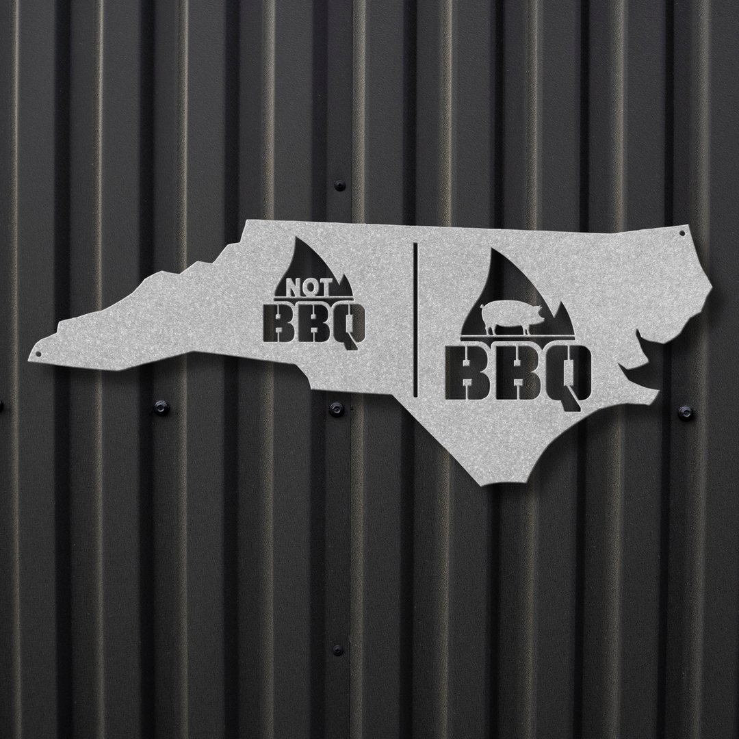 Eastern Carolina BBQ Metal Wall Art