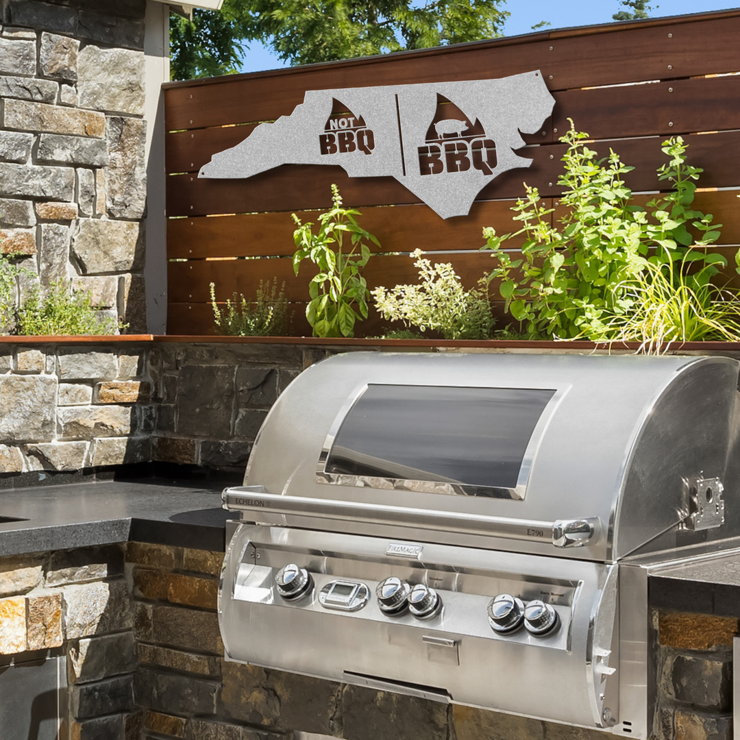 Eastern Carolina BBQ Metal Wall Art