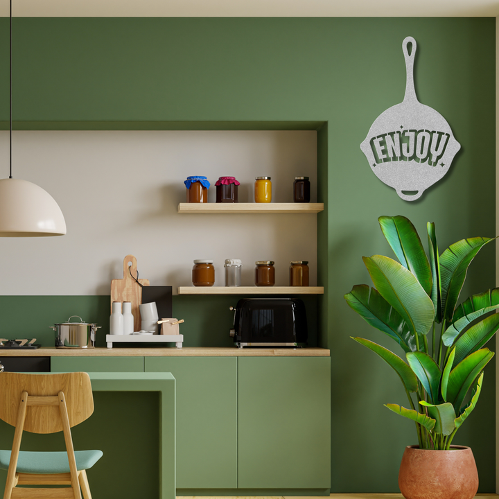 Cast Iron Pan Metal Wall Art