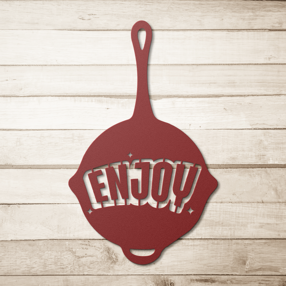 Cast_Iron_Pan_Metal_Sign_Red_Simple_Wood_BKGD_Mockup.png