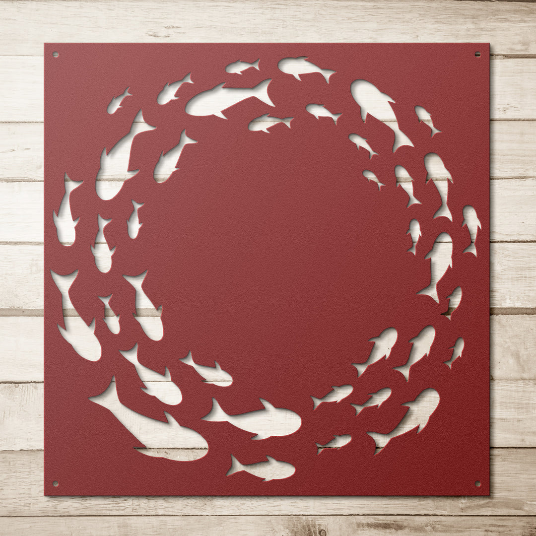 Fish Metal Wall Art
