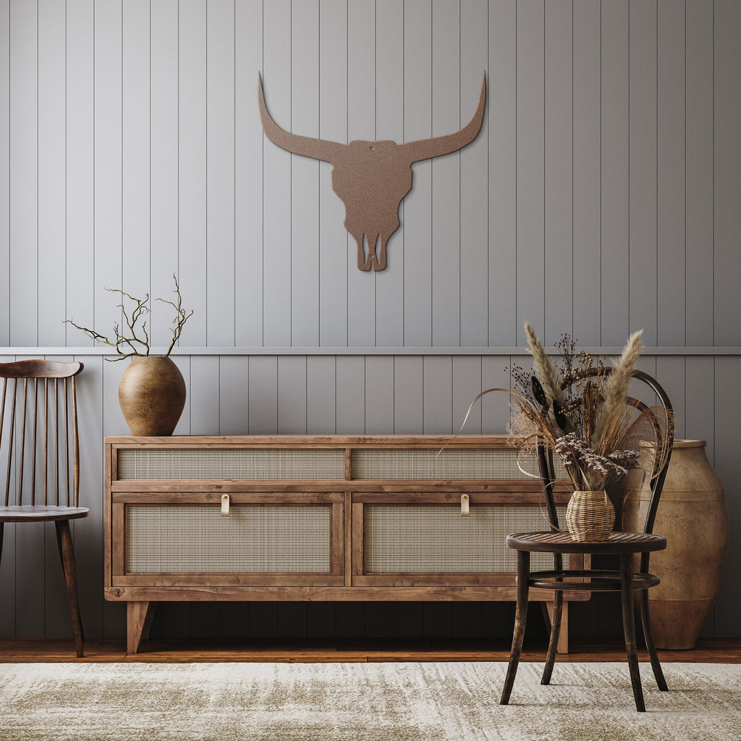 Skull Metal Wall Art